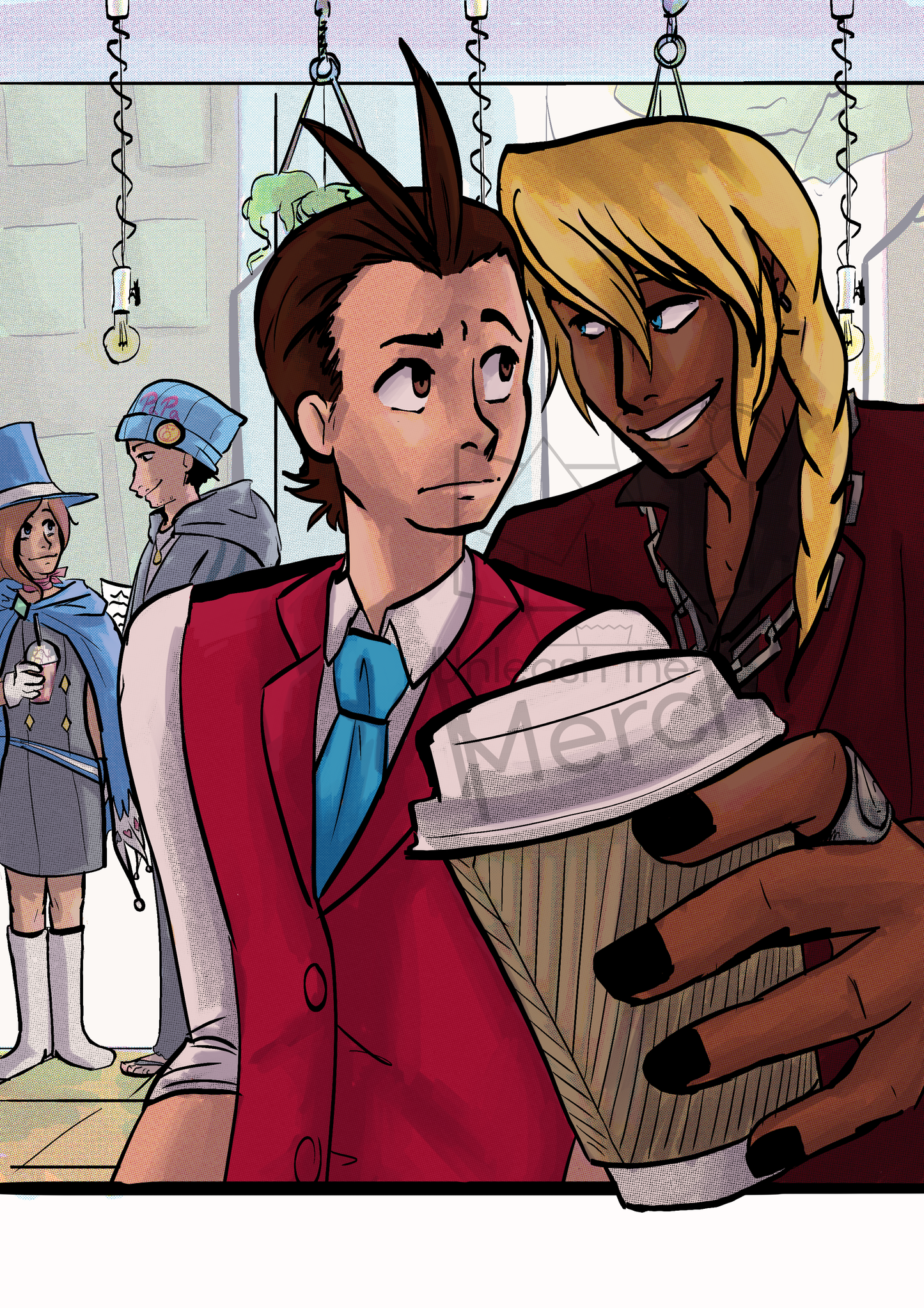 AA (Klapollo): Coffee Queue- Print