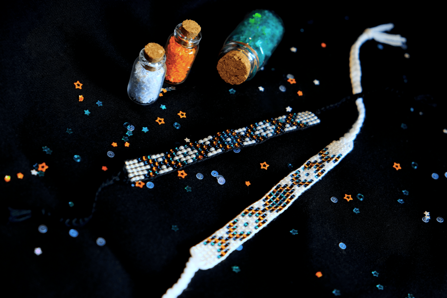 Original Pattern: "Morning sky" - boho wristband - Unleash The Merch!