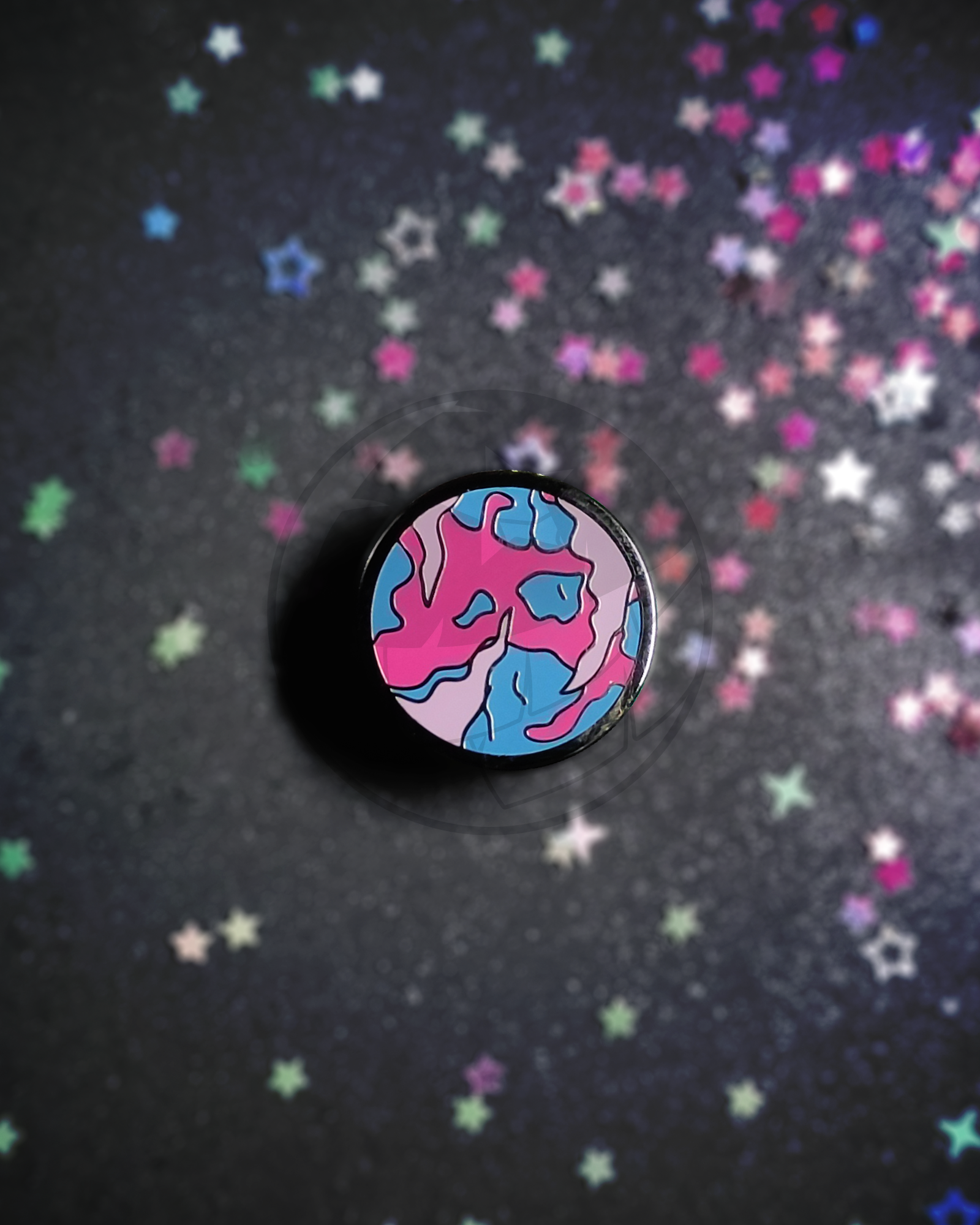 Planet Pride: Bisexuality Hard Enamel Pin