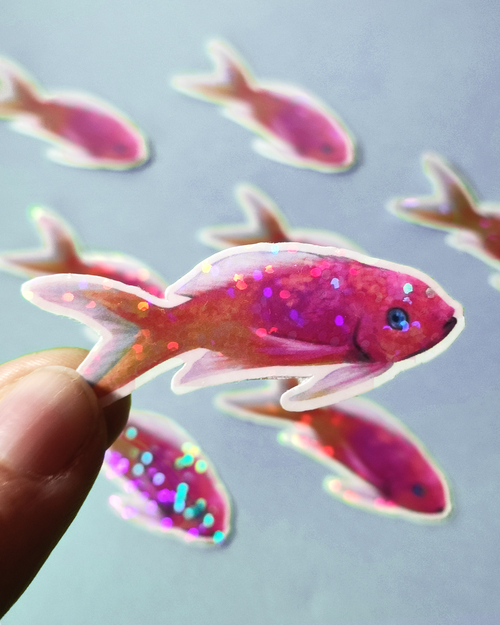 Man, I Love Fish: Anthias - Sticker