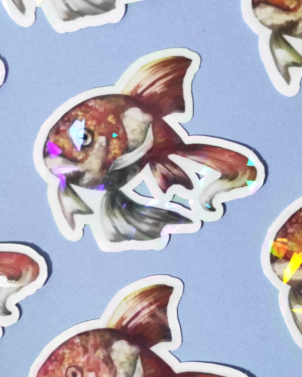 Man, I Love Fish: Goldfish - Sticker