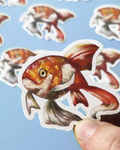 Man, I Love Fish: Goldfish - Sticker
