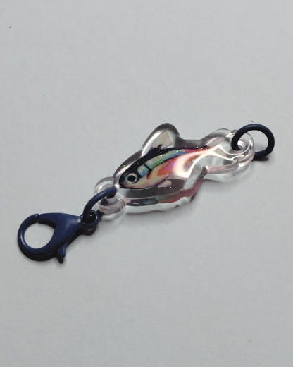 Man, I Love Fish - chain-link charms