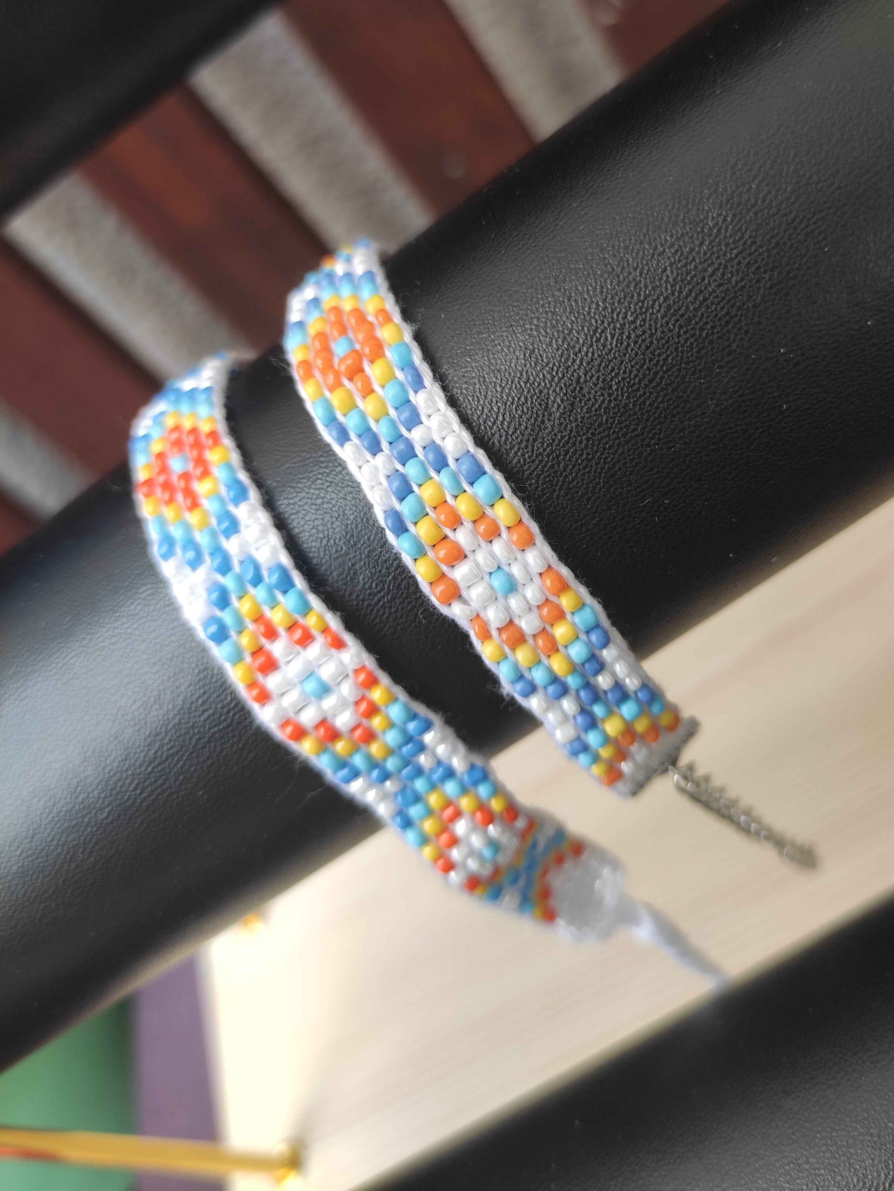 Pride Jewelry: Aroace pattern - wristband