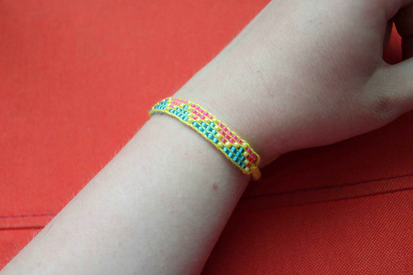 Pride Jewelry: Pansexual pattern - wristband