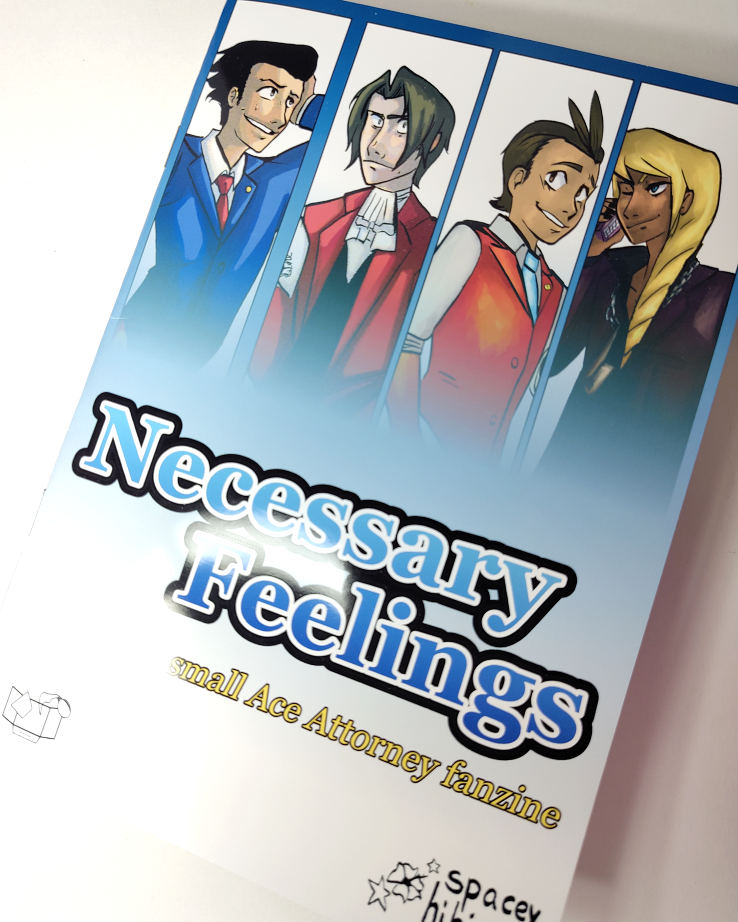 AA(Wrightworth/Klapollo): Necessary Feelings - A small fanzine
