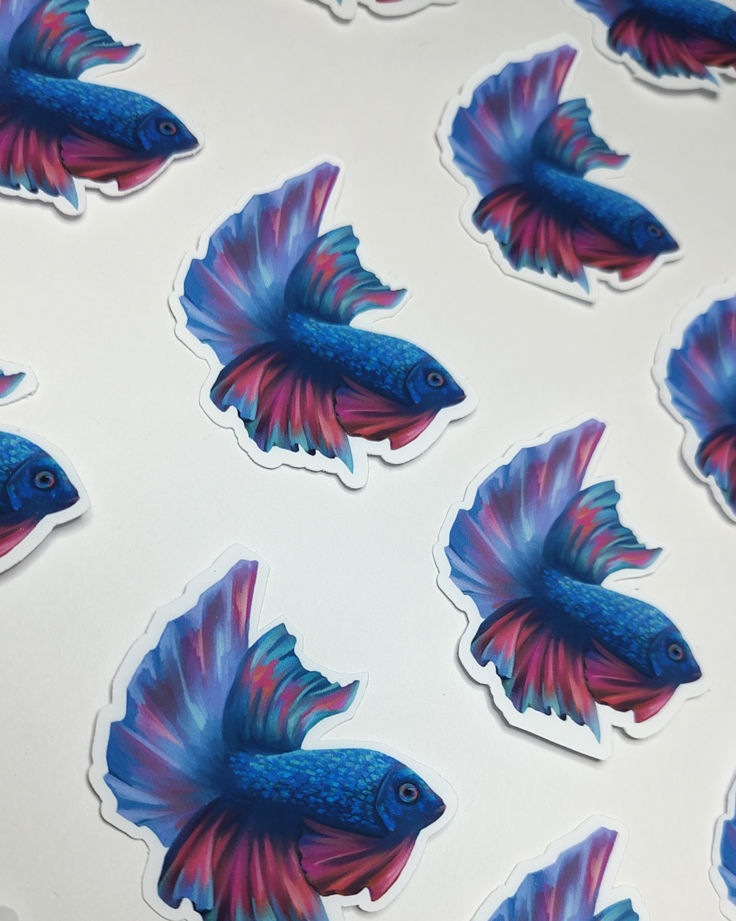 Man, I Love Fish: Betta - Sticker