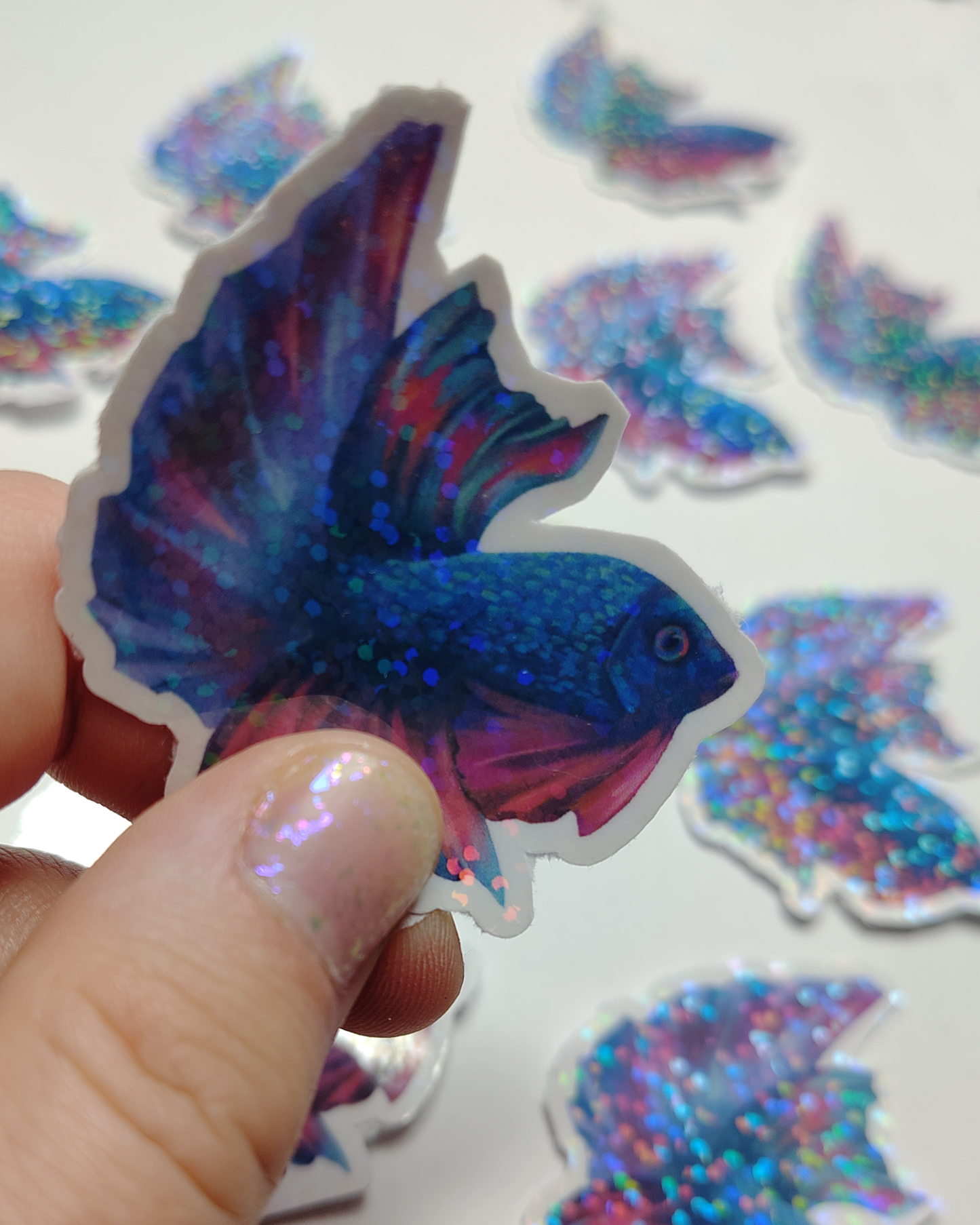 Man, I Love Fish: Betta - Sticker