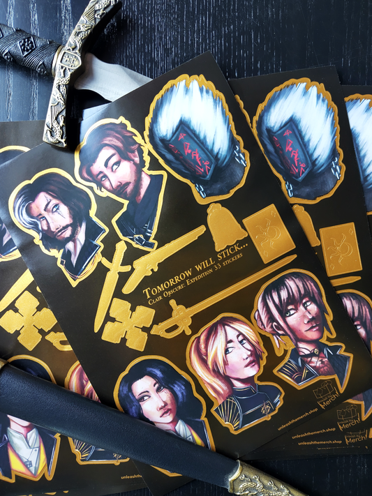 Expedition 33: Tomorrow will stick - Sticker sheet