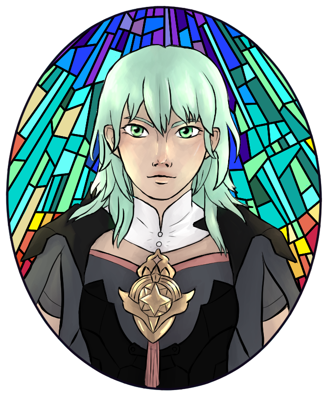 FE3H: Glass Stain God - Sticker