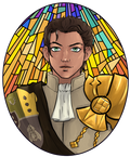 FE3H: Glass Stain Duke - Sticker