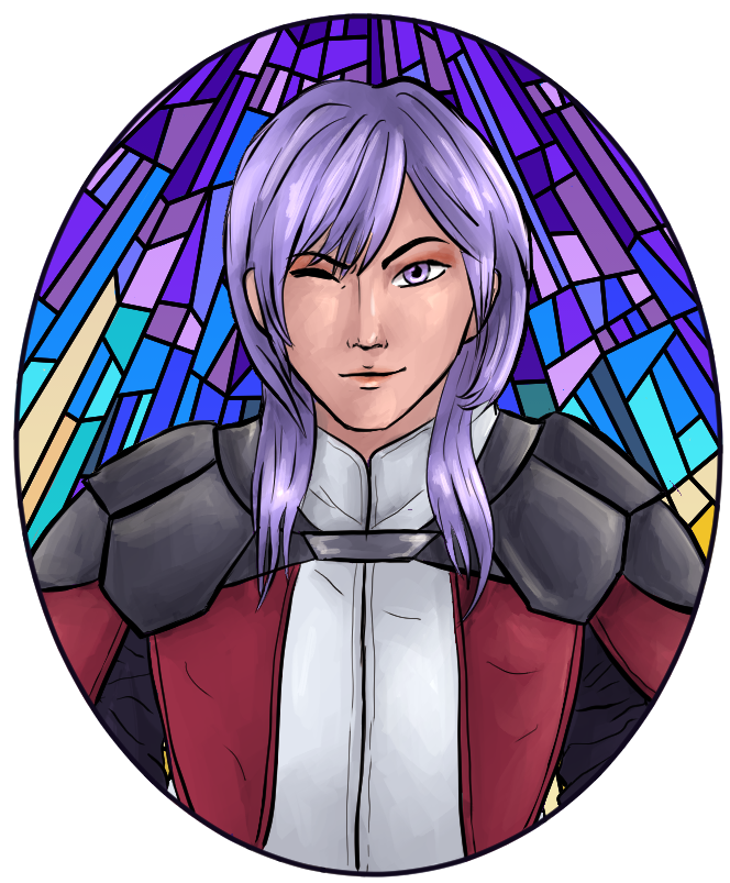 FE3H: Glass Stain Trickster - Sticker