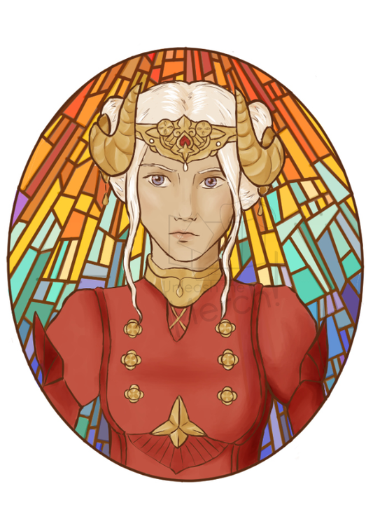 FE3H: Glass Stain Empress - Print