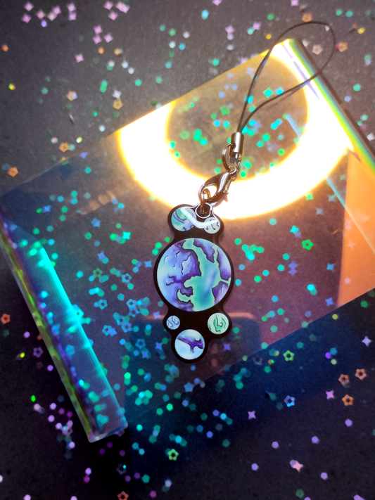 Planet Pride: Homosexuality Acrylic Keychain