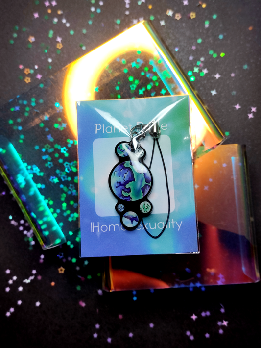 Planet Pride: Homosexuality Acrylic Keychain