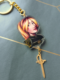 Expedition 33 - acrylic keychains with metal pendants