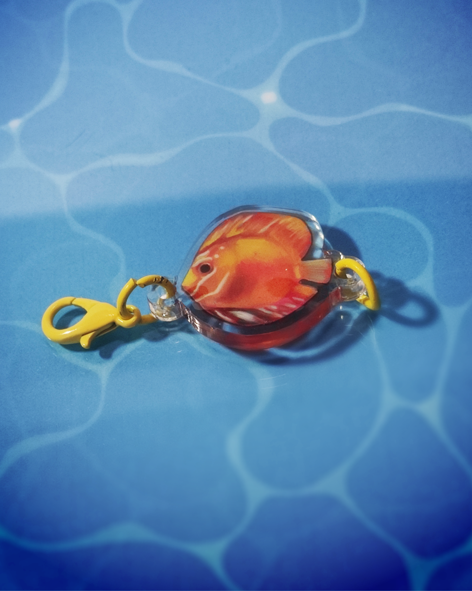 Man, I Love Fish - chain-link charms