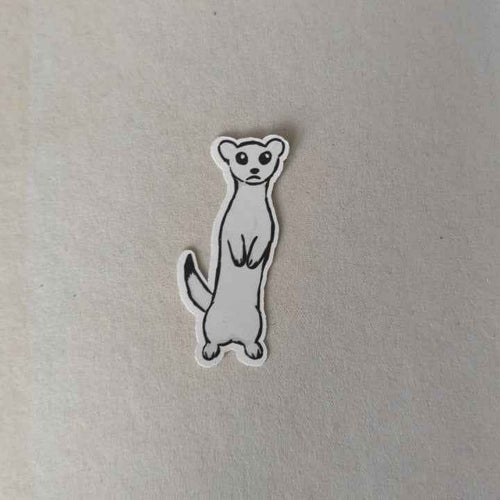 Ermine - Wild Critters Sticker series