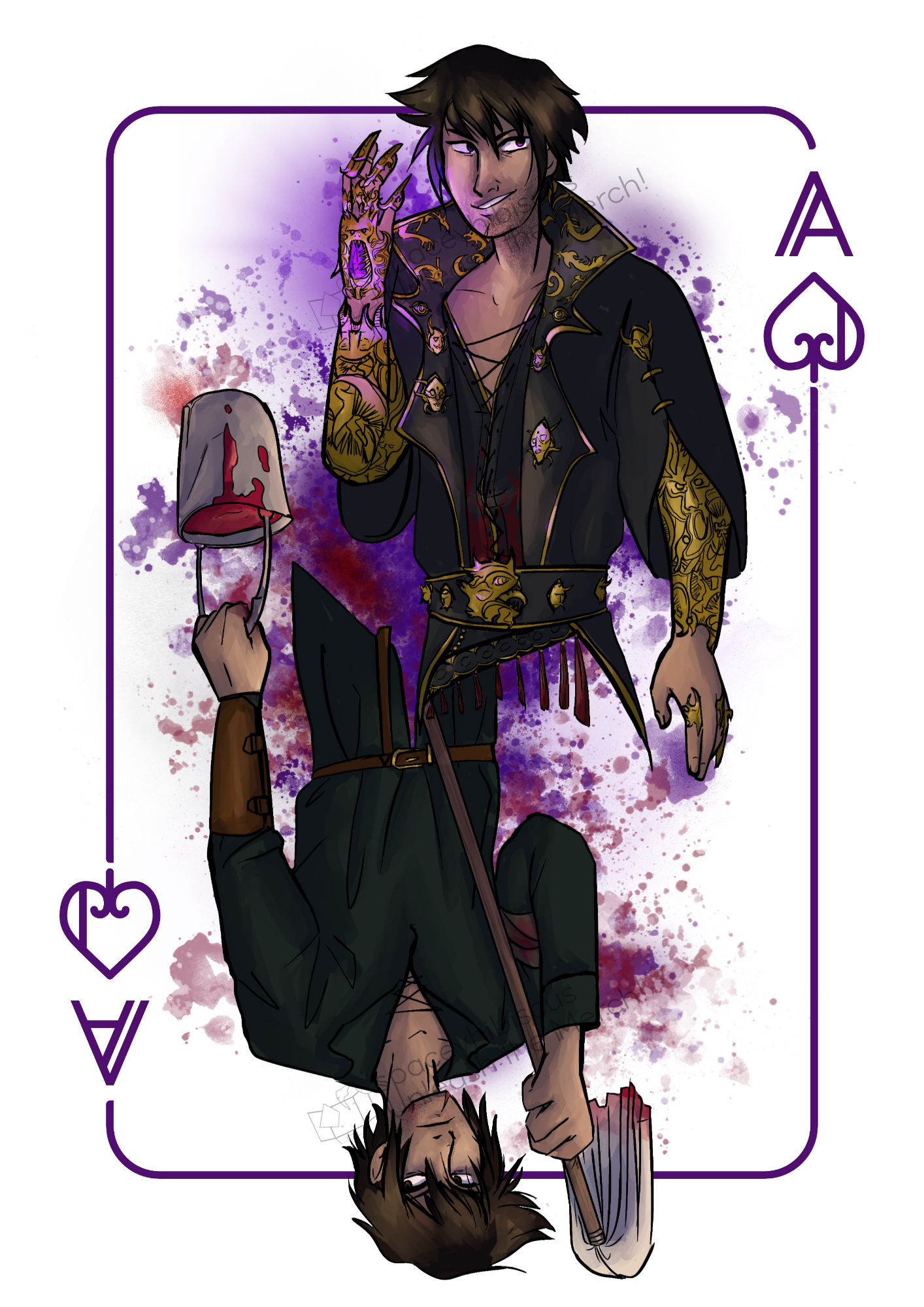 BG3: Gortash - Playing card print