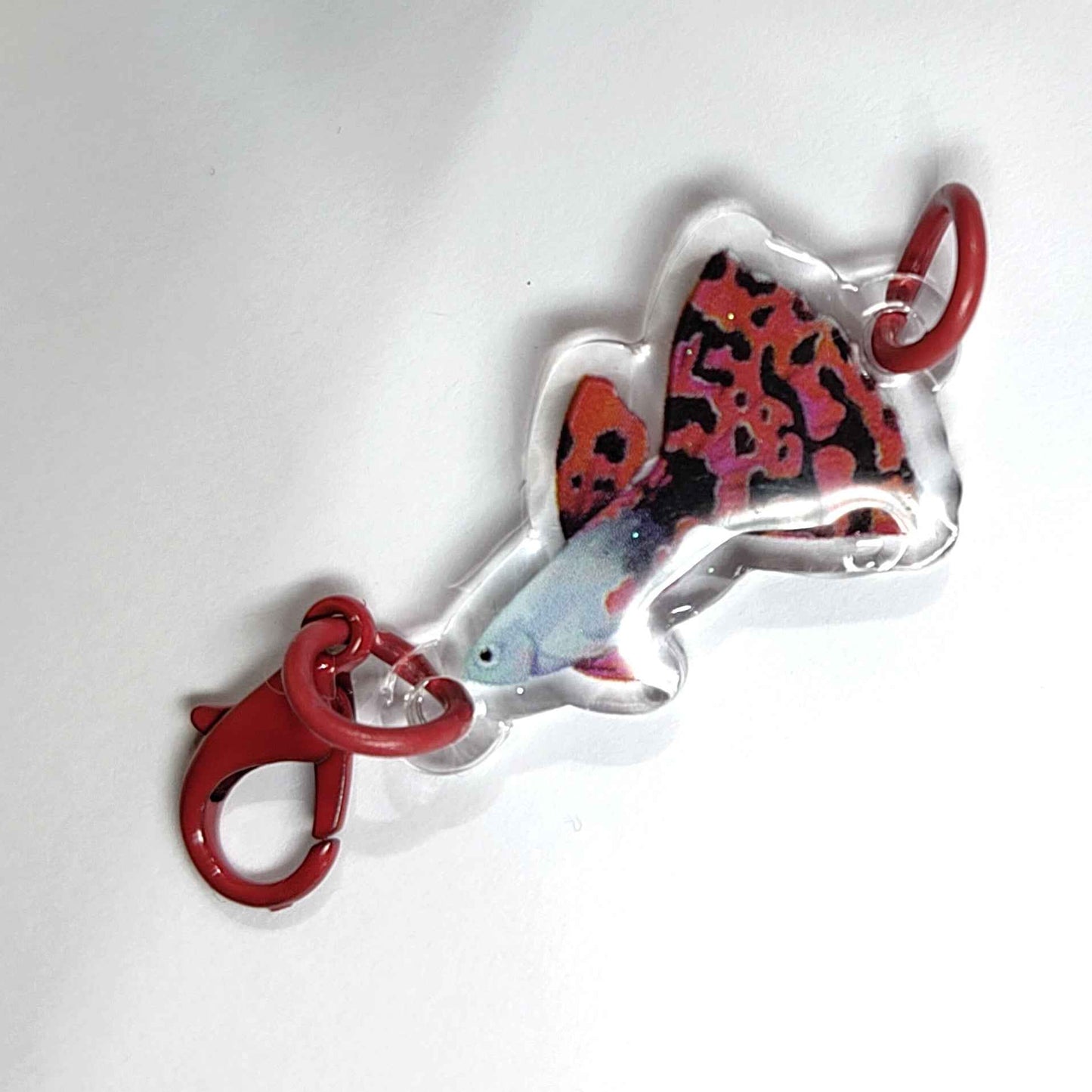 Man, I Love Fish - chain-link charms