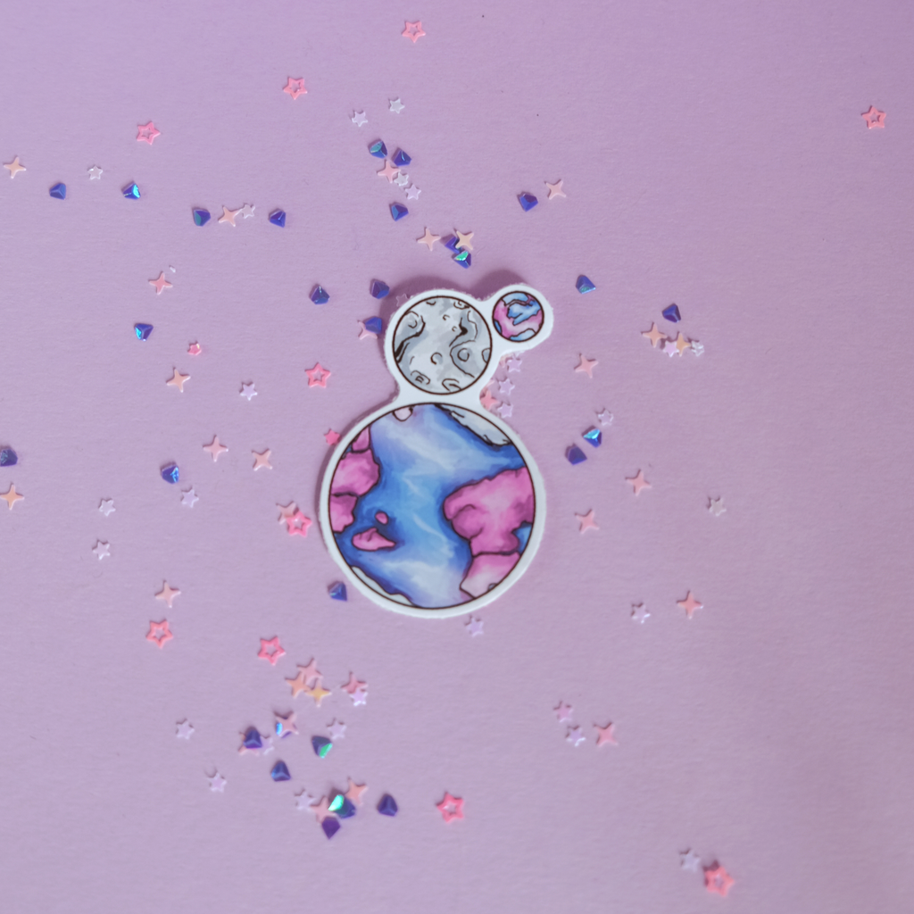Planet Pride: Transgender - Sticker