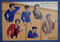 Ace Attorney Sticker Sheets - Stickers - Unleash The Merch!