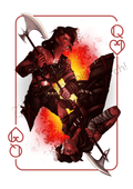 Baldur's Gate 3: Karlach - Playing Card Print - Art Print - Unleash The Merch!