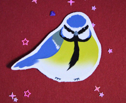 Eurasian Birds: Blue tit - Stickers