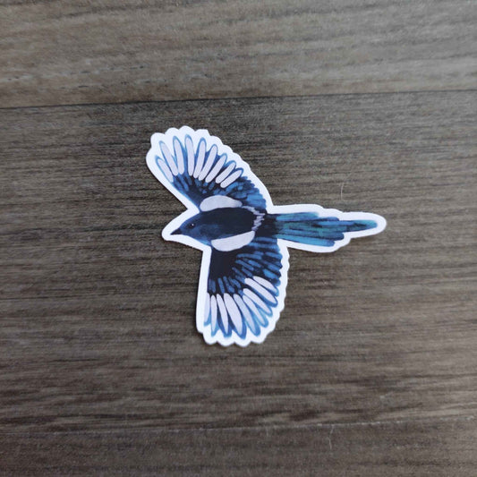 Eurasian Birds: Magpie - stickers