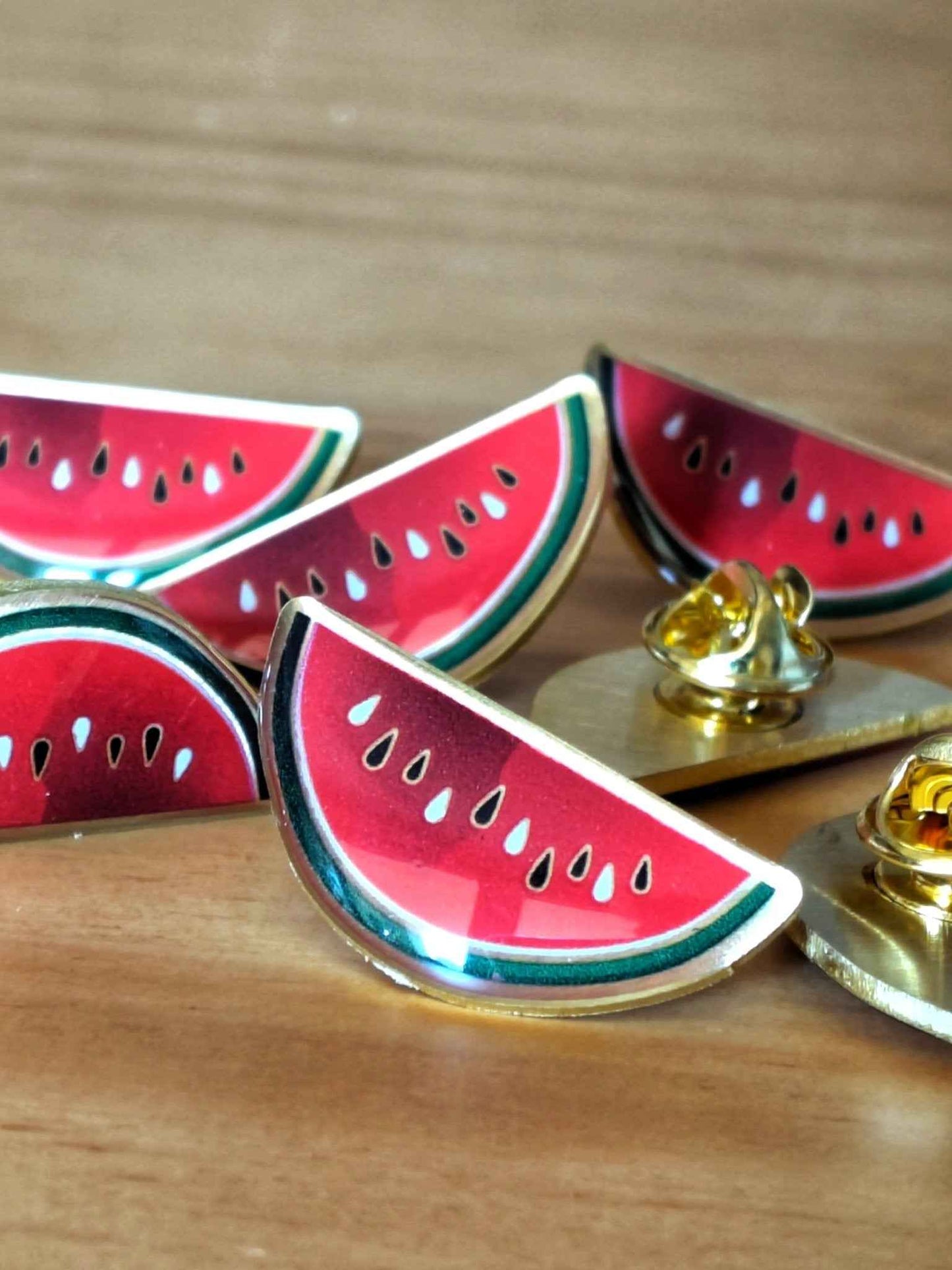 Merch for Palestine - Watermelon Pin