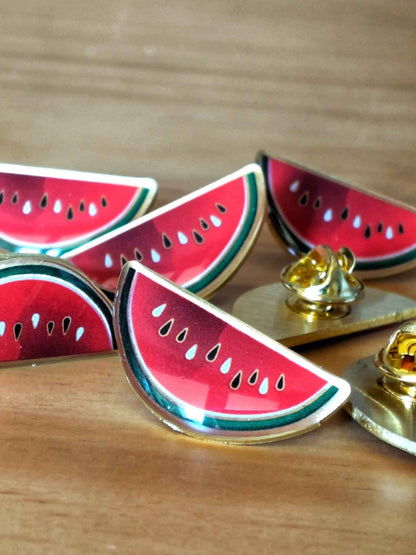Merch for Palestine - Watermelon Pin