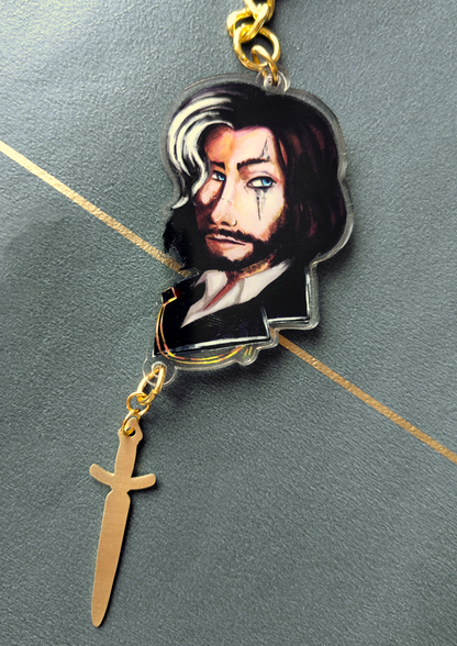 Expedition 33 - acrylic keychains with metal pendants