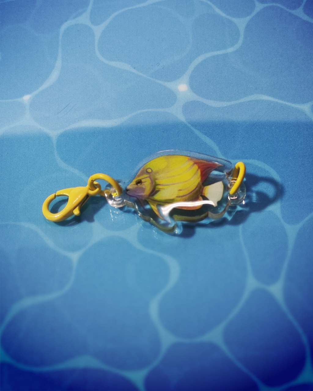 Man, I Love Fish - chain-link charms