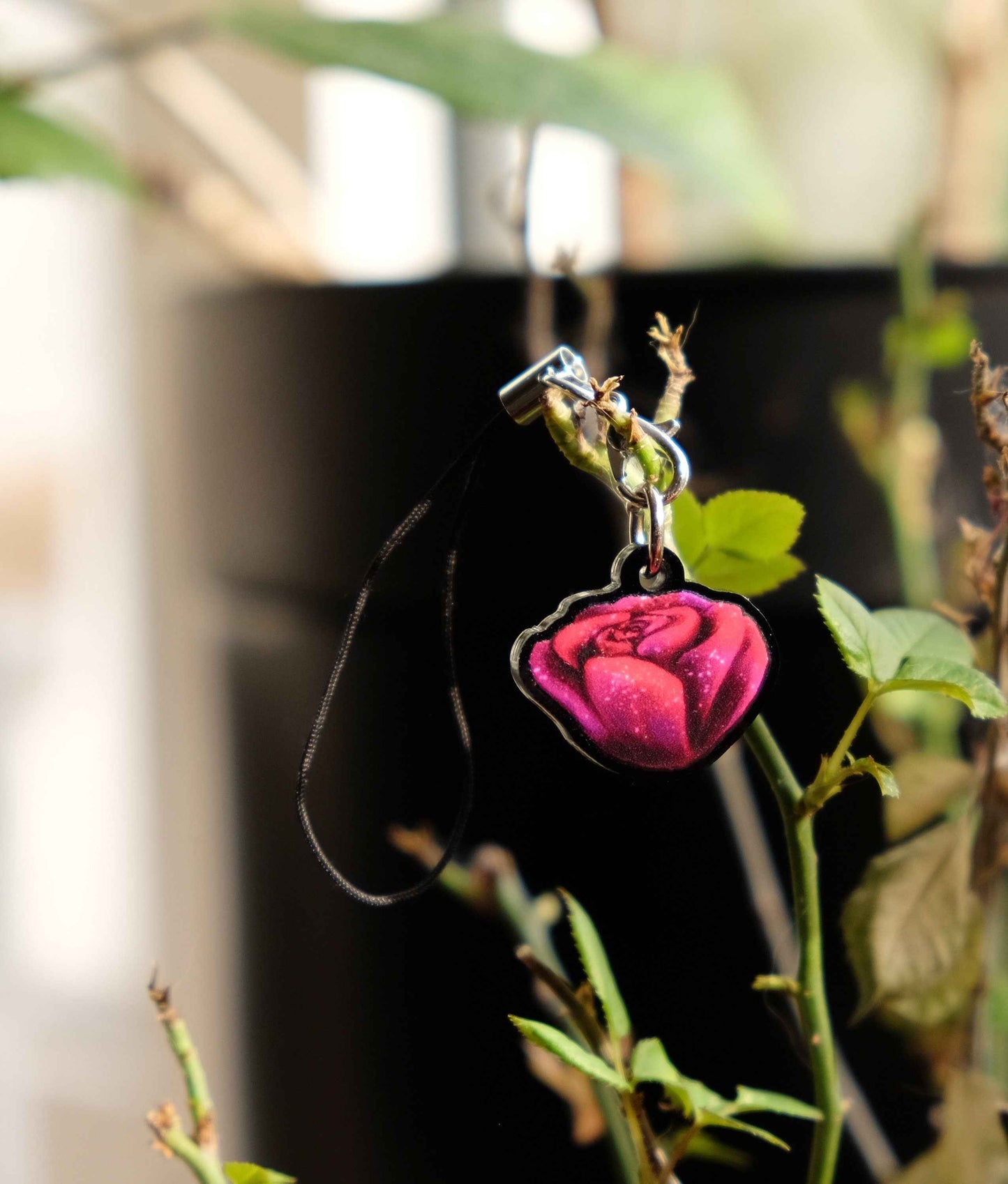 Galaxy Garden: Single-sided acrylic keychain